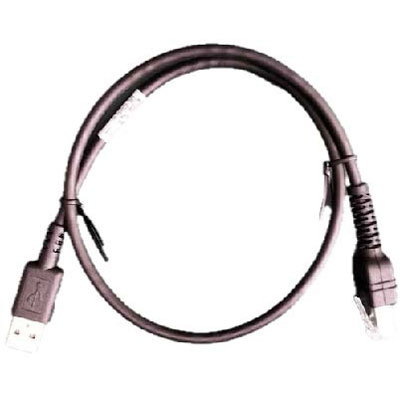 Zebra CBL-U10255-01 DS5502 2ft Standard USB A Straight Cable